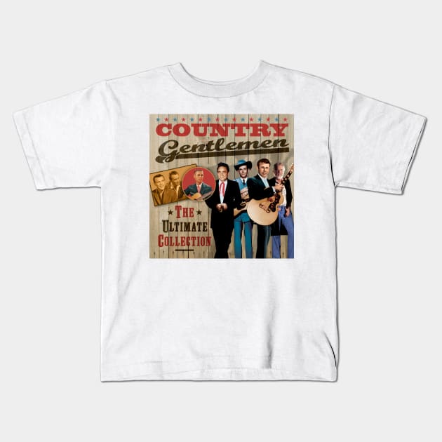 Country Gentlemen - The Ultimate Collection Kids T-Shirt by PLAYDIGITAL2020